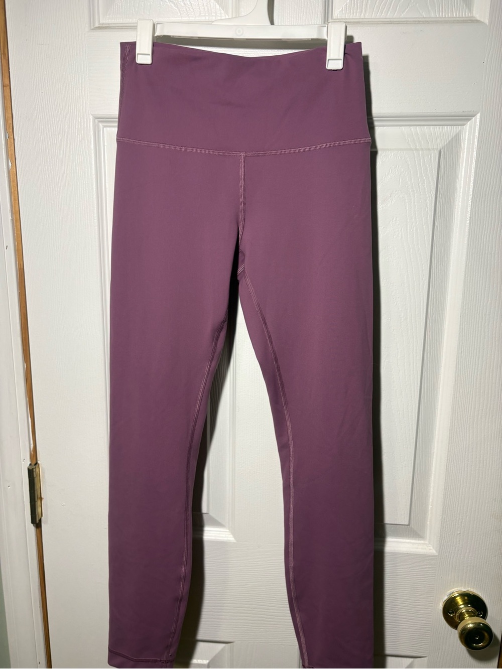 lululemon Wunder Train Like New stamped Plum High-Waist Leggings
